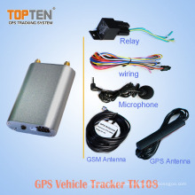 Echtzeit-GPS-Tracker Tk108 mit Datenlogger und Sprachüberwachung, Zwei-Wege-Sprechen, CE-Zertifizierung (WL)